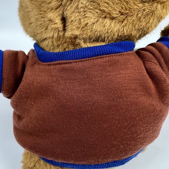 Vintage 1987 14” Mars Snickers Candy Bar Plush Teddy Bear Heartline with Tag - Picture 6 of 8